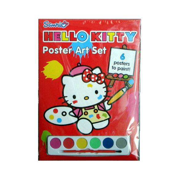 Colour Your Own Poster  with Paint