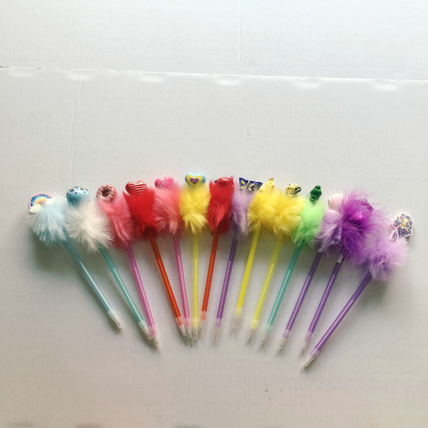 Fluffy Pen with Resin