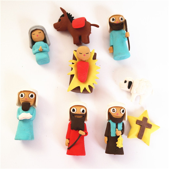 Nativity Erasers
